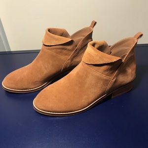 Nine West suede booties